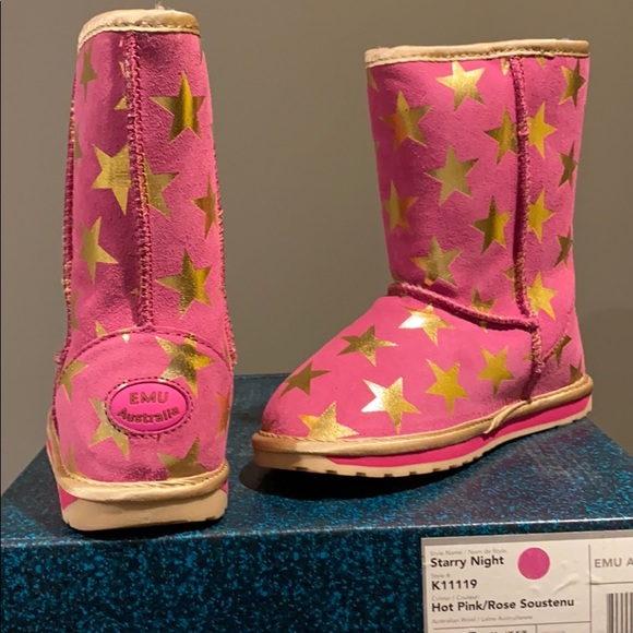 EMU girls starry night boots - Picture 3 of 3